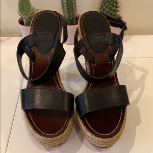 Christian Louboutin espadrille heels